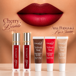 Cherry Bomb Lips Combo by Ana Popovici