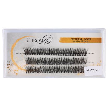 ChromArt Premium Silk Lashes - Natural Look - 12 mm - 106 smocuri
