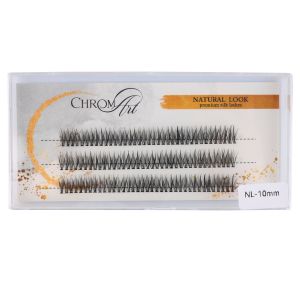 ChromArt Premium Silk Lashes - Natural Look - 10 mm - 106 smocuri