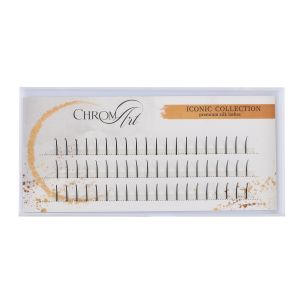 Iconic - 14mm - ChromArt Premium Silk Lashes  - 60 smocuri